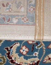 Высокоплотный ковер Royal Esfahan-1.5 2879A Cream-Blue - высокое качество по лучшей цене в Украине.